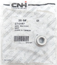 QTY 21 | CNH Genuine New Holland Nut 274187 - Universal Hardware Fastener picture