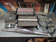 69 1969 FORD GALAXIE LTD HIDE AWAY HEADLIGHT GRILLE SET PARTS TRIM FLIP UP DOOR picture