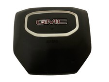 2019 20 21 22 23 24 2025 GMC Sierra 1500 driver wheel airbag BLACK 85522847 picture
