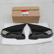 2* For 20-24 Toyota Supra A90 M Style Carbon Fiber Replacement Mirror Caps Cover picture