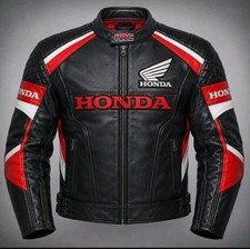 New Man  Motorbike racing leather Jacket motorcycle Custom Made Leather Jackets  picture