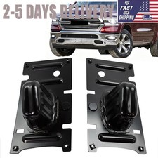 2PCS Bumper Bracket For Ram 1500 2019-2024 Front Left & Right Mounting Kit picture