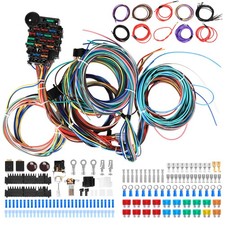 For 1960-1986 Chevy Pickup Truck Wire Harness Universal Wiring Kit 22 Circuit 18 picture