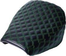 Green Diamond Stitch Seat Cover Fits Massimo MB200 Baja Warrior Mini Bike picture