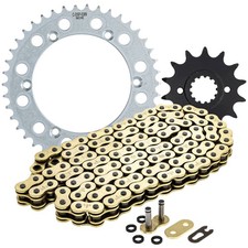 NICHE Sprocket Chain Set for Kawasaki KLX250 14/42 Tooth 520 X-Ring Front Rear picture