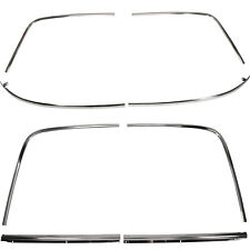 Dynacorn 1968-72 Fits Chevy Nova Front and Rear Window Moldings picture