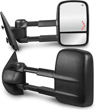 Pair Power LED Signal Tow Mirrors For 2007-2013 Chevy Silverado 1500/2500/2500HD picture
