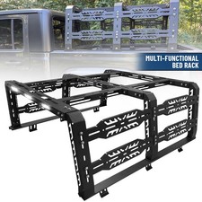 For 20-25 Jeep Gladiator JT Truck Bed Rack Cargo Luggage Carrier Rack  BLK Steel picture