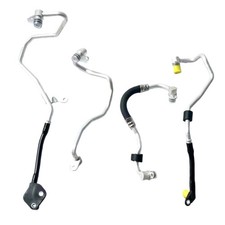 4x Turbo Coolant Hose Line for 2011-2018 Mercedes CLS550 GL550 E550 S550 GL550 picture