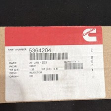 CUMMINS 5364204 BRAND NEW GENUINE Cummins 6.7L FUEL INJECTOR picture