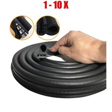 1-10 Roof Windshield Rubber Seal Strip Trim Edge Protector Guard U-Shape 10FT/3M picture
