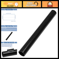 57mm Turbo Straight Silicone Hose 3-Ply Black - Engine Performance Upgrade, 2.25 picture