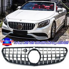 Front Upper Grille For Mercedes-Benz W217 C217 S-Coupe S500 S550 S560 2014-2017 picture
