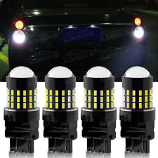 4X 3157 LED Backup Reverse Brake Tail Light Bulbs For GMC Sierra 1500 2007-2013 picture