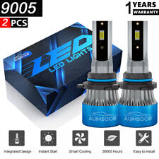 Car LED Headlights 9005 High or Low beam Conversion kit combo super bright white picture