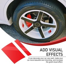 6Pcs Car Wheel Rims Decal Stripes Reflective Sticker for 18-21