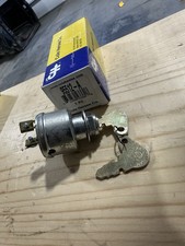 Vintage Cole Hersee 95512-A 2 Position OFF ON Keyed Ignition Switch w/ Keys NOS picture