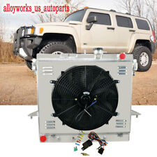 3 Row Radiator Shroud Fan Kits For 2006-2012 Chevy Colorado Hummer H3/GMC Canyon picture