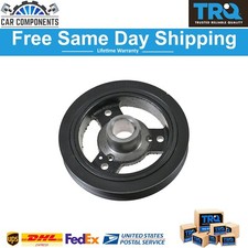 TRQ New Harmonic Balancer Crankshaft Pulley For 1988-2002 Dodge Eagle Jeep picture