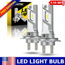 4x H7 LED Headlight Bulb Kit High Low Beam Super Bright 6500K White Super Bright picture