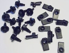60-70 Ford Mercury Front Fender Black Bolt Kit Bolts Nuts Mustang Comet picture