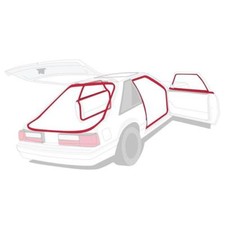 1987-93 FORD MUSTANG WEATHERSTRIP KIT COUPE HATCHBACK OUTLAW SUMMER FOX SALE picture