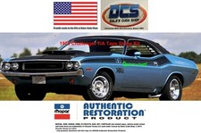 1970 Dodge Challenger TA 340 Six Pack Stripe Kit - You Choose Color USA picture