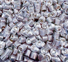 100X MALE THREAD PIPE PLUGS 1/8