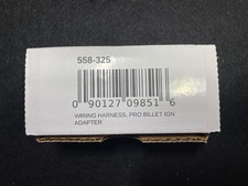 Genuine Holley EFI 558-325 Pro-Billet Ignition Adapter Harness MSD Terminator X picture