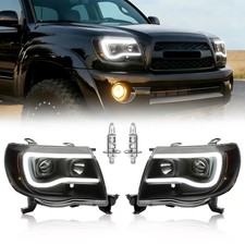 For Toyota Tacoma 2005 2006-2011 Left&Right LED Dual Projector Headlights DOT picture