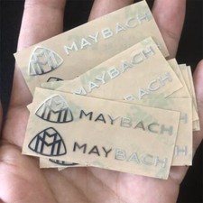 Chrome Trumpet Middle Console Random Post Maybach Logo Badge for Mercedes Benz picture