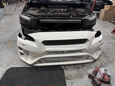 Varis Arising II Front Bumper 2015-2021 Subaru WRX/STI (FRP+Carbon Fiber) picture
