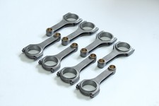 5.7'' H-Beam Performance Connecting Rods 4340 Steel Small Block Chevy SBC 350 picture