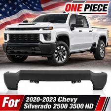 Black Steel Front Bumper Face Bar Fits 2020-2023 Chevy Silverado 2500 3500 HD picture