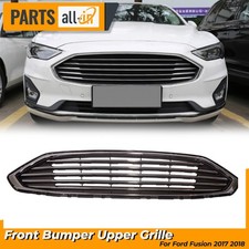Fits 2017 2018 Ford Fusion Front Bumper Grille Upper Grill Chrome HS7Z-8200-AA picture