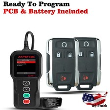 2 For 2014-2018 Chevy Silverado GMC Sierra 1500 2500 Remote Key Fob Programmer picture