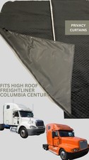 Privacy Sleeper Curtains Fits Freightliner Columbia Century High Roof picture