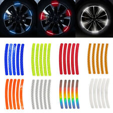 20 Pcs Reflective Strips Self Adhesive Wheel Rim Sticker Tape For Car Decals picture