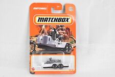 2022 Matchbox white regular MBX CYCLE TRAILER impound SHERIFF 98/100 off road picture