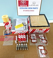2011-16 Toyota Sienna Tune Up Kit Spark Plugs Air,Cabin&Oil Filters GENUINE OEM picture