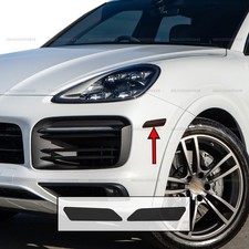For 2019-2023 Porsche Cayenne SMOKE PreCut Tint Vinyl Side Marker Decal Front picture