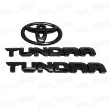 2022 - 26 Tundra Gloss Blackout Door Tundra Overlay Emblems Badge  SR5 4X4 picture