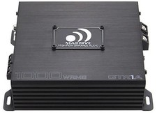 Massive Audio GTR1A 1060 Watt RMS @ 1 Ohm Mono Block GT Full Range Amplifier picture