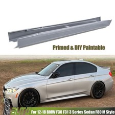 For 12-18 F80 M3 STYLE SIDE SKIRTS ROCKER PANEL FOR BMW F30 F31 3 SERIES SEDAN picture