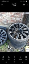 Luxxx 20x10.5 5x114.3/5x4.5  Gloss Black Wheels Rims 20 Inch picture