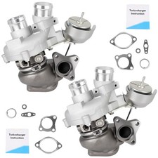 Upgrade Left +Right Turbo For Ford F150 F-150 3.5L V6 2013-2016 Gas Turbocharger picture