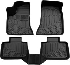 TPE All Weather Floor Mats Liners For 2011-2023 Dodge Charger / Chrysler 300 RWD picture