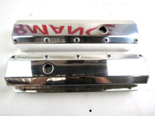 Oldsmobile V8 350, 400, 425, 455 Fabricated Aluminum Valve Cover Set Polished picture