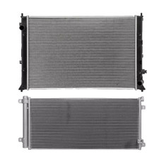 For 2016 - 2021 HONDA CIVIC Radiator & Condenser 1.5L set picture