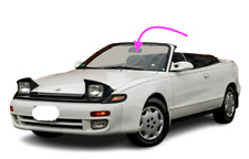 Fits: 1991-1993 Toyota Celica 2D Convertible Front Windshield Glass/Blue Tint picture